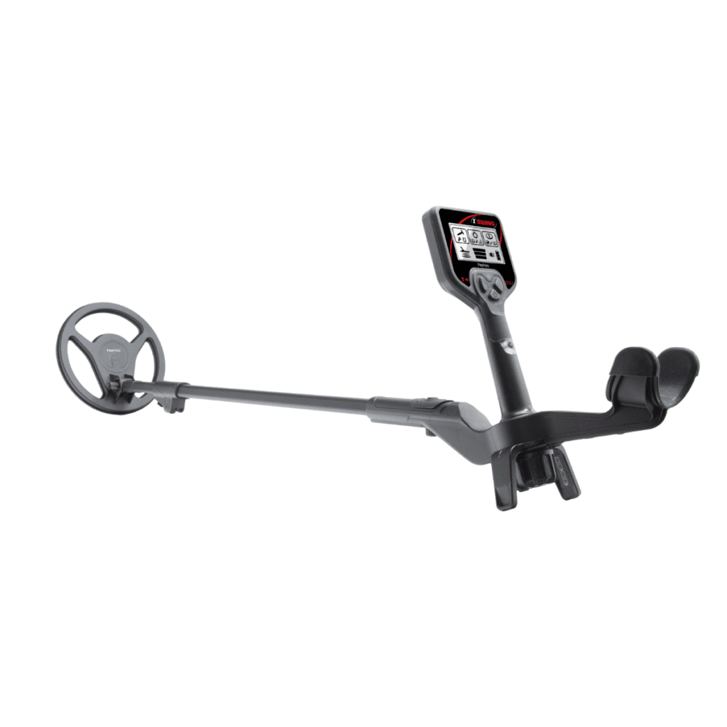 Detector de metales profesional para principiantes Nokta 1st Swing con protección IP68.