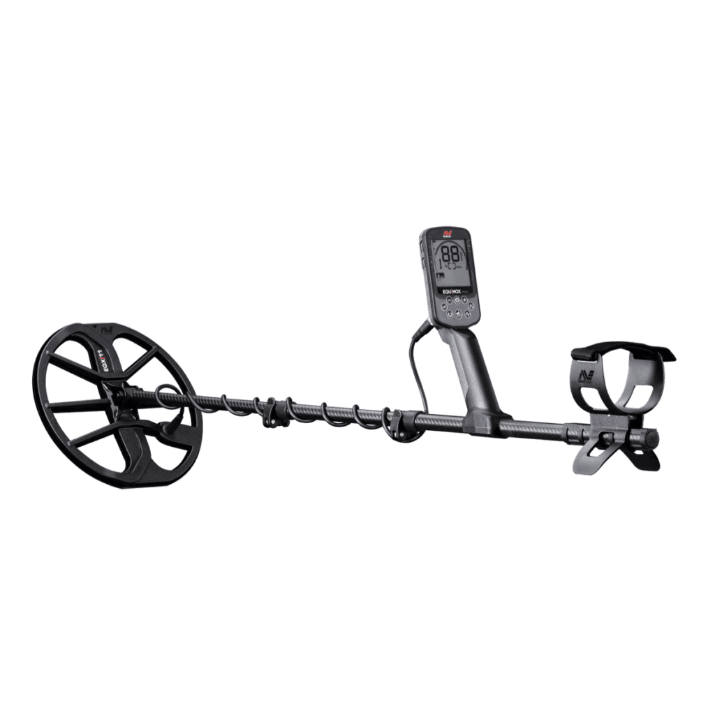 Detector de metales profesional Minelab Equinox 700 con tecnología Multi-IQ.