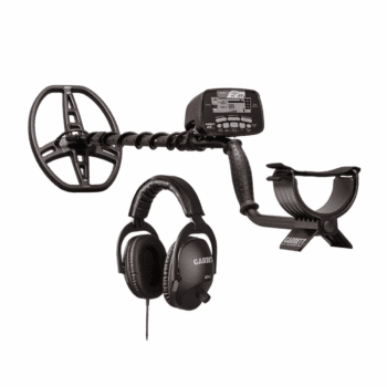 Detector de metales Garrett AT Pro Internacional con auriculares MS-2 y bobina DD impermeable.