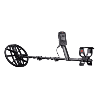 Detector de metales Minelab Manticore multifrecuencia con bobina y pantalla digital