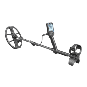 Detector de metales Nokta Double Score diseñado para la búsqueda de tesoros y reliquias.