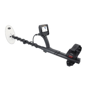 Detector Nokta Gold Finder 2000 ligero y resistente para prospección de oro en campos mineralizados.