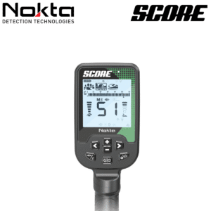Configuración de pantalla del detector de metales Nokta Score.