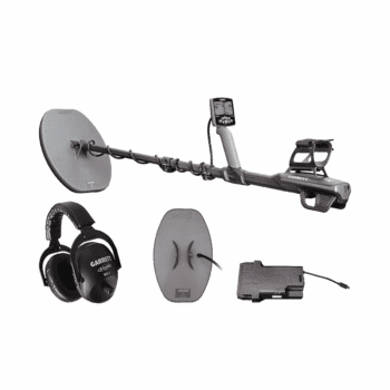 Detector de oro profesional Garrett Axiom con tecnología Ultra-Pulse y accesorios.