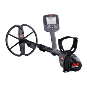 Detector de metales profesional Minelab CTX 3030 con pantalla a color y GPS integrado.