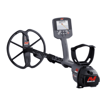 Detector de metales profesional Minelab CTX 3030 con pantalla a color y GPS integrado.