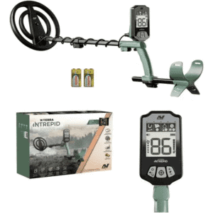 Detector de metales Minelab X-Terra Intrepid con pantalla digital y bobina DD