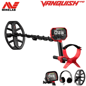 Accesorios incluidos en el paquete oficial Minelab Vanquish 440.