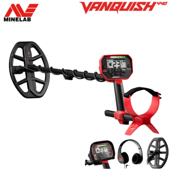 Accesorios incluidos en el paquete oficial Minelab Vanquish 440.
