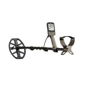 Kit de prospección completo con detector Minelab X-Terra Elite y accesorios profesionales.