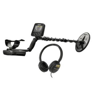 Detector de oro profesional Garrett Goldmaster 24k con tecnología de 48 kHz y auriculares.
