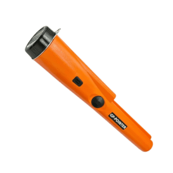 Detector de metales de mano GP-Pointer color naranja de alta precisión para búsqueda de tesoros.