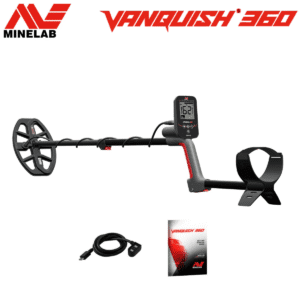 Equipo detector de metales Minelab Vanquish 360 serie original.