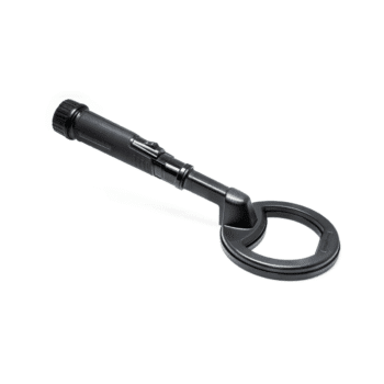 Detector de metales Nokta PulseDive Scuba 2-en-1 y pinpointer sumergible color negro.