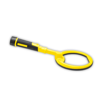 Nokta PulseDive Scuba Detector y Pinpointer color amarillo para detección de metales bajo el agua.