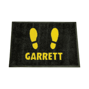 Tapete de piso Garrett original para detectores de metales de arco.