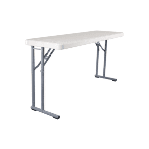 Mesa plegable para descarga de metales en estaciones de seguridad Garrett.
