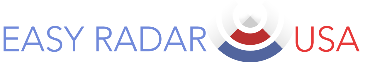 Logo de la marca de radares de penetración terrestre Easy Radar USA
