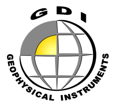 Logo de la marca de localizadores geofísicos GDI Geophysical Instruments