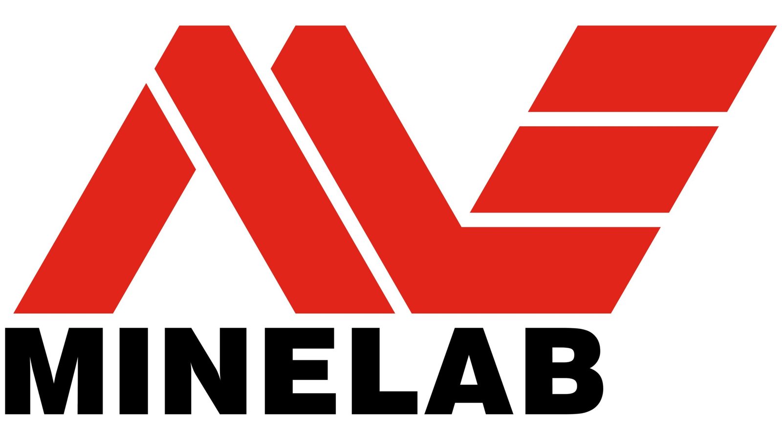 Logo de la marca de detectores de metales Minelab