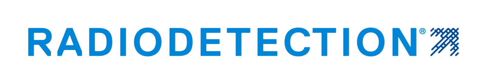 Logo de la marca de localizadores de cables y tuberías Radiodetection