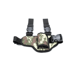 Funda para pernera porta pointer Nokta camuflada.