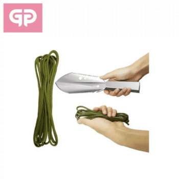 Gp — Pala de excavación multiusos inox multifunción con cordino.