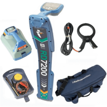 Sistema de localización RD7200 de Radiodetection: componentes y accesorios de campo