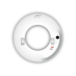 Bobina Minelab Z13 — Vista cenital del accesorio circular para detector de metales GPZ